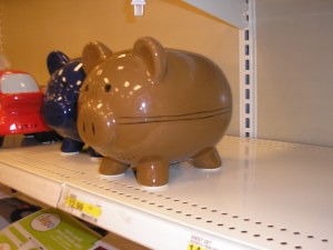 Brown Pig  at Target